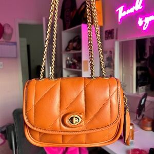 Coach Quilted Madison 18 Canyon